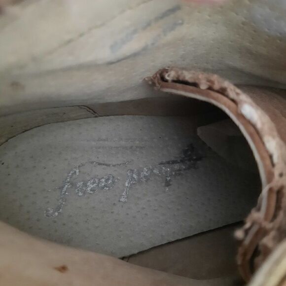 Free people lace up ankle boots size 40 - Picture 5 of 10